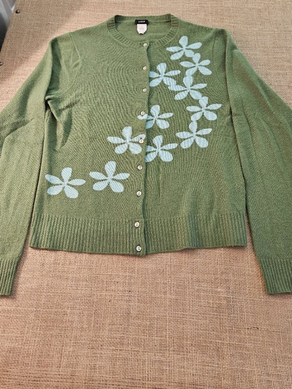 Green/Blue JCrew Sweater